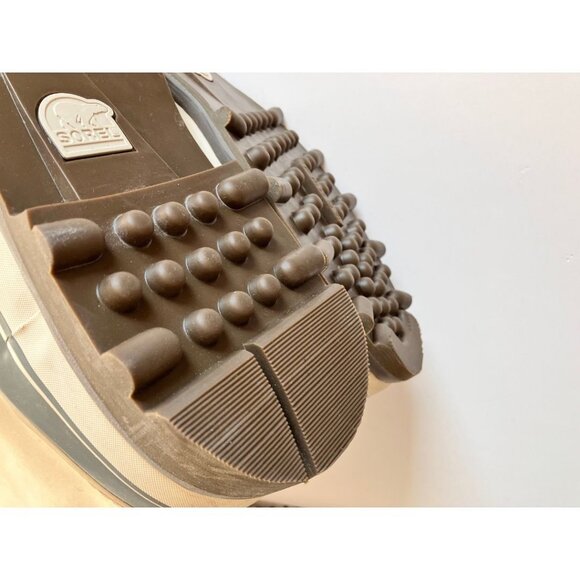 SOREL Men's Caribou Snow Boot Oatmeal Size US 17/ UK 16 - Picture 9 of 10